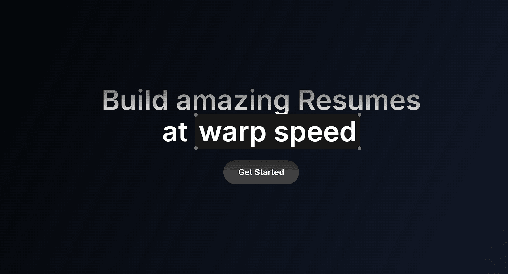 Resume Builder